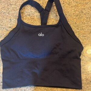 Alo Black Sports Bra XS